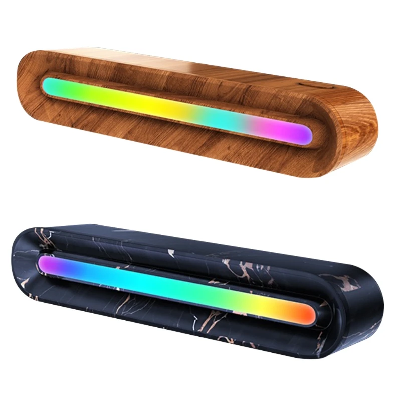 

Декоративная настольная атмосферная лампа, автомобильный окружающий спектр, музыкальный ритм, лампочка с разноцветным освещением