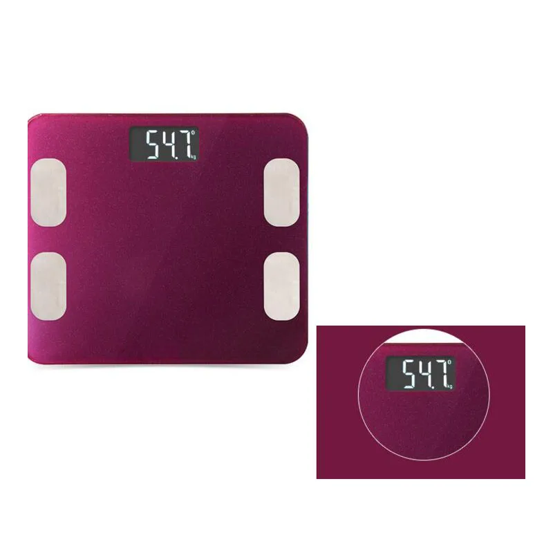 Приложение smart Bluetooth весы с анализатором жира человеческого тела Вес домашнего