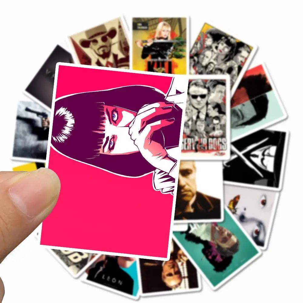 25 шт. Классическая наклейка для фильма багажа ноутбука художественная живопись