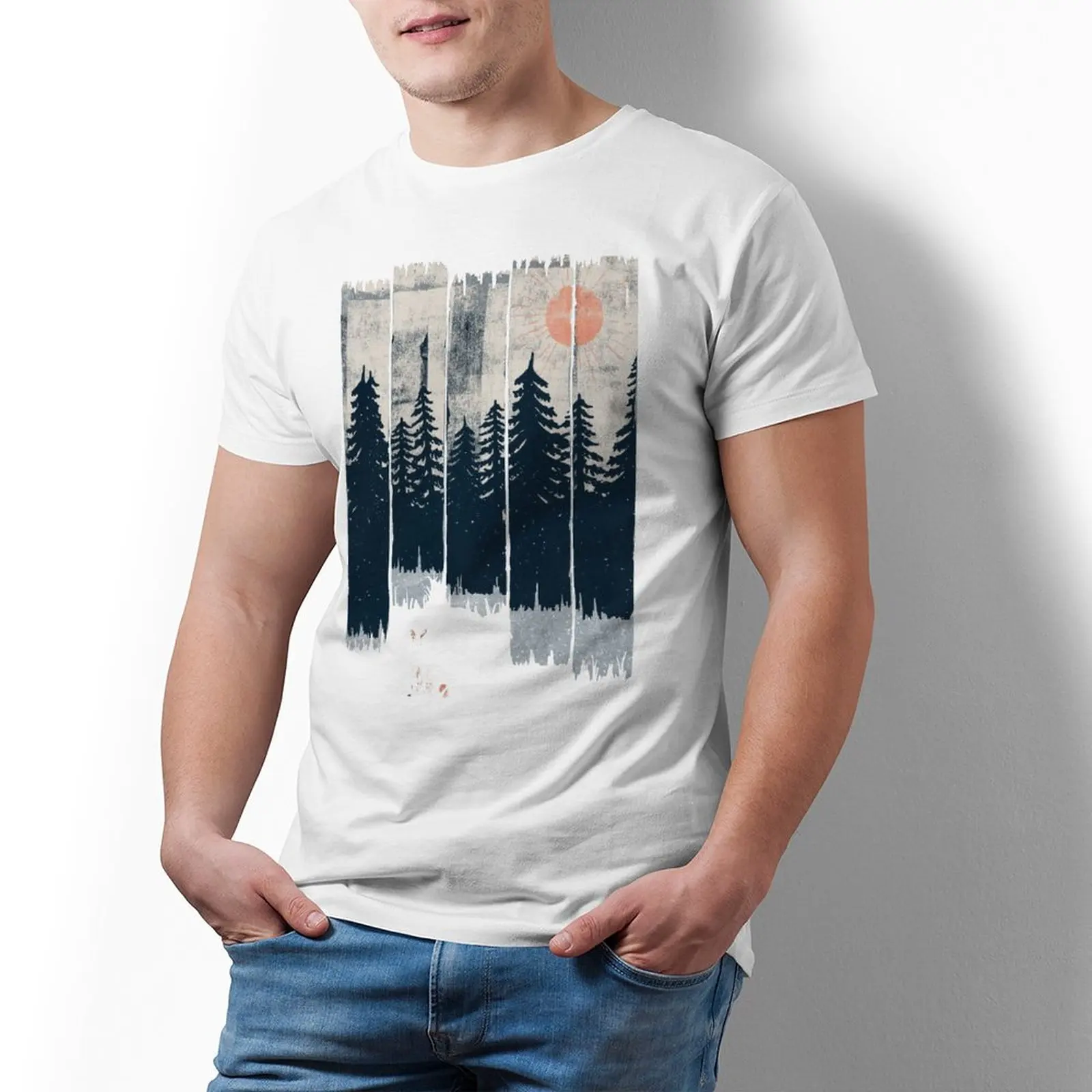 

Футболка мужская с коротким рукавом, 100 хлопок, оверсайз