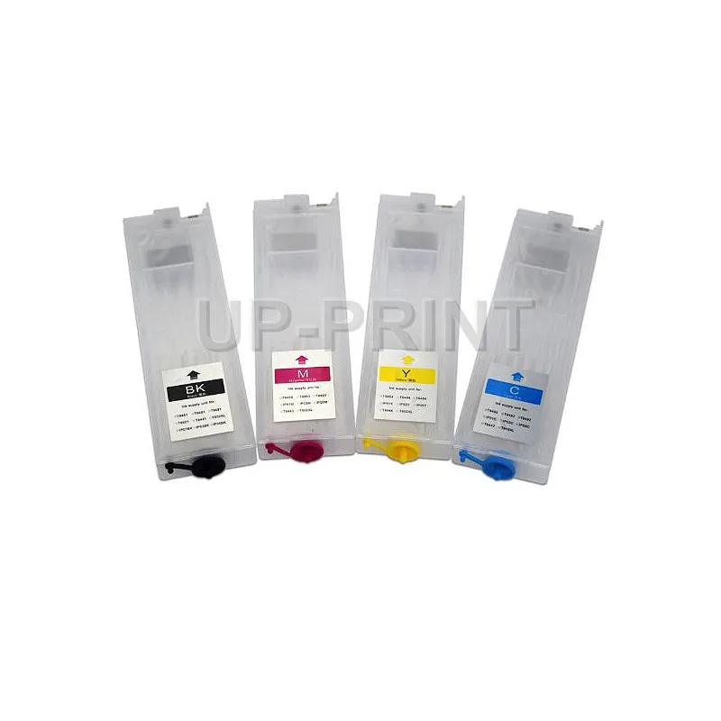 1set without chip UP 1setT944 T945 T946 перезаправляемый картридж совместимый для Epson WF-C5290 WF-C5790 WF-C5210 WF-C5710 принтер с чипом - Цвет: 1set without chip