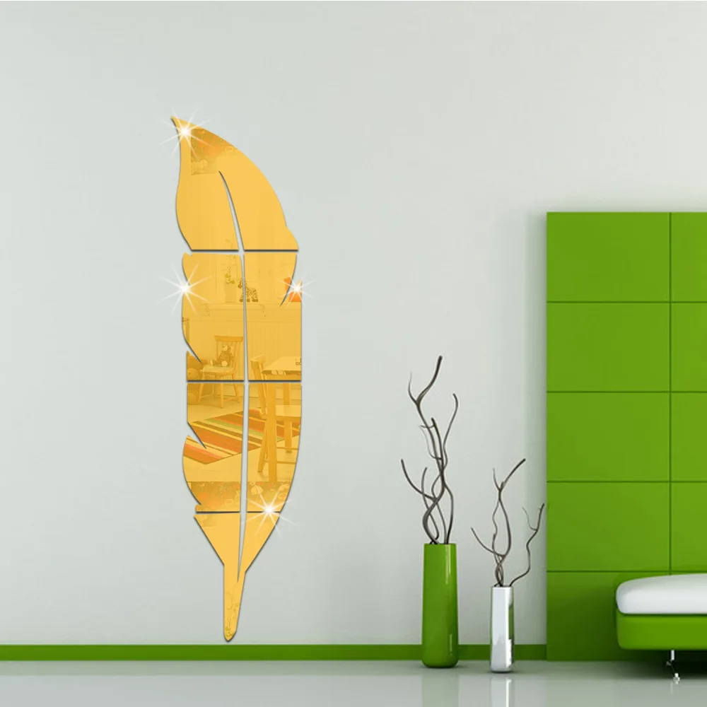 Funlife перо зеркало для примерки paste 3D стерео акриловая зеркальная паста спальня