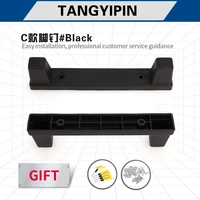 tangyipin c aluminum box base pads luggage repair parts anti wear luggage trolley case replace bracket plastic foot nails