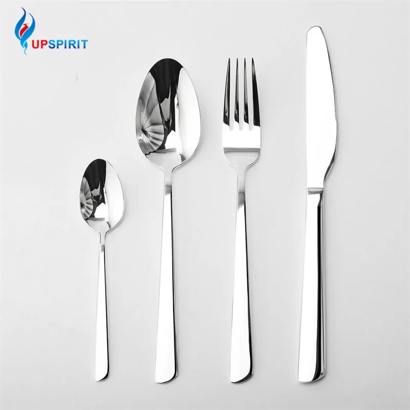 Набор столовых приборов из нержавеющей стали с посеребренным покрытием столовые