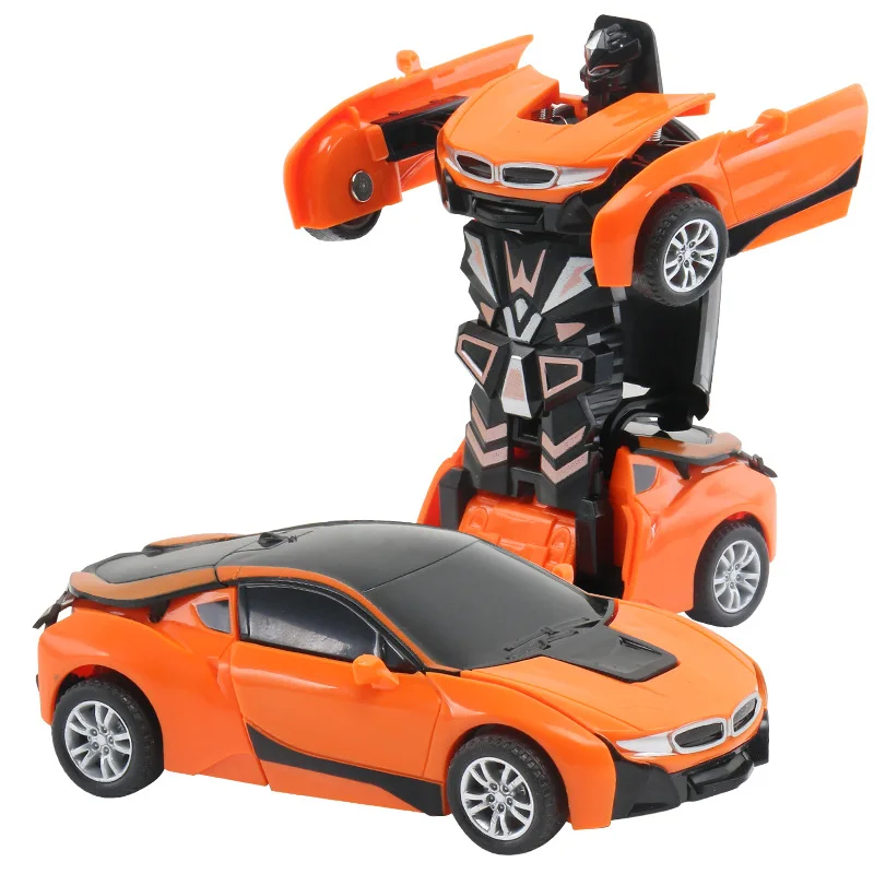 16 Новое поступление, игрушечный автомобиль с одной клавишей, автоматический робот-трансформер, пластиковая модель автомобиля, забавные игрушки для мальчиков, удивительные подарки, детская игрушка - Цвет: 16