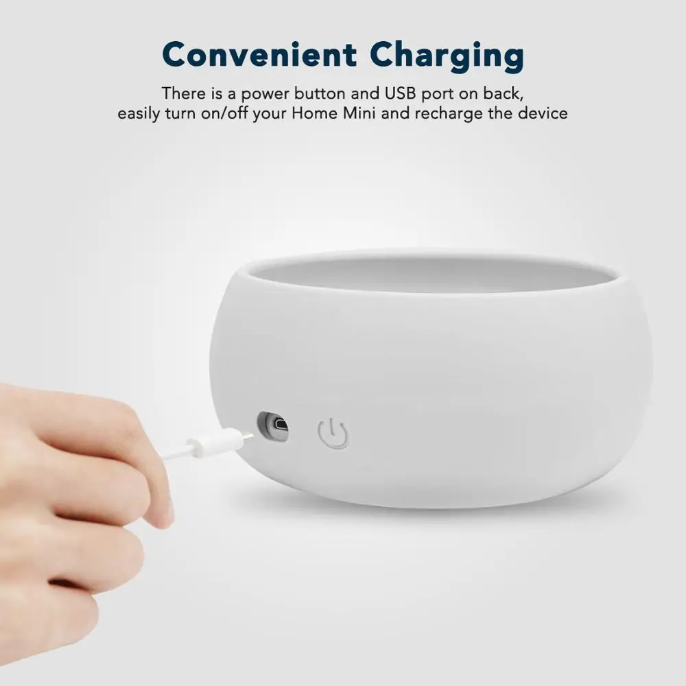 KIWI design аккумуляторная батарея для Google Home Mini Smart Speaker портативное зарядное