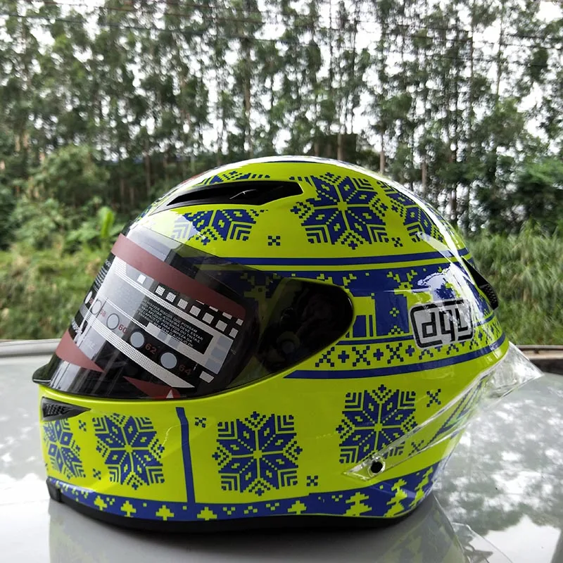Dql moto rcycle misano ручной шлем с черный с козырьком шлем для мотогонок с полным лицом перекрестный большой хвост крыло шлем