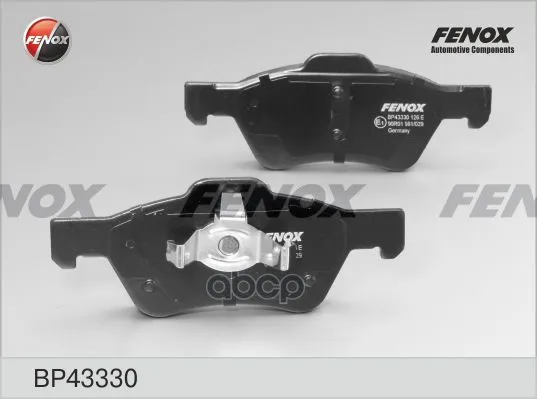 Колодки Тормозные Дисковые FENOX арт. BP43330 | Автомобили и мотоциклы