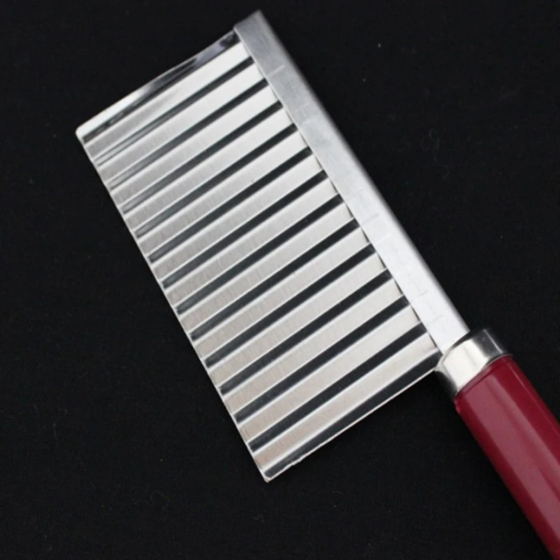 Кухонные ножи из Нержавеющей Стали С Вырезанным узором для резки овощей