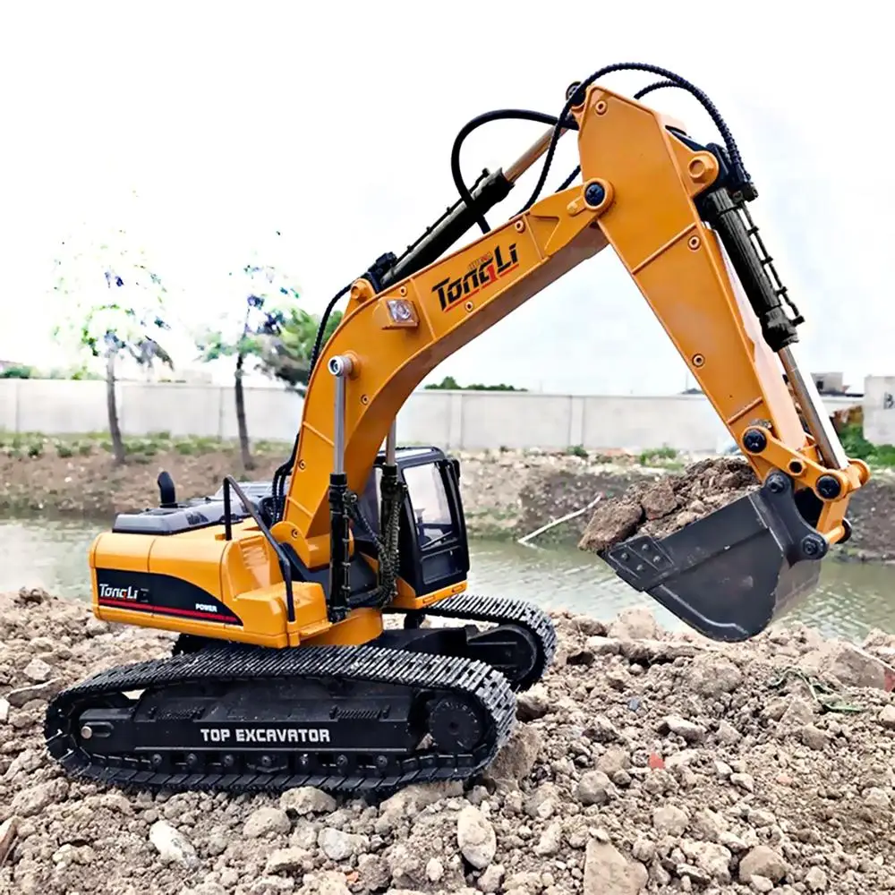 TongLi 580 игрушки для взрослых rc экскаватор Крытый Открытый пульт дистанционного