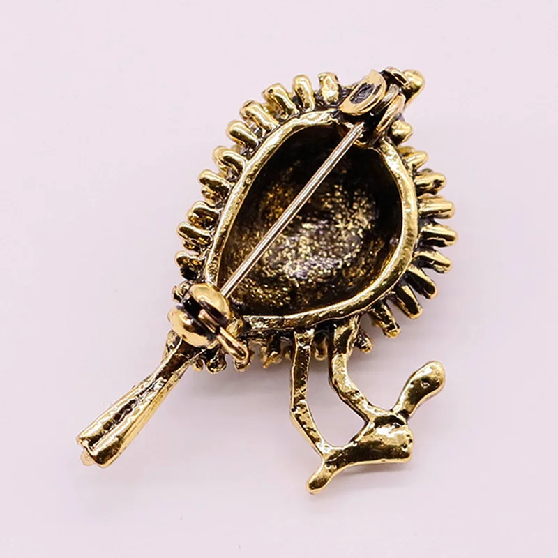 Модная маленькая милая брошь украшения милые Мультяшные птицы животное корсаж