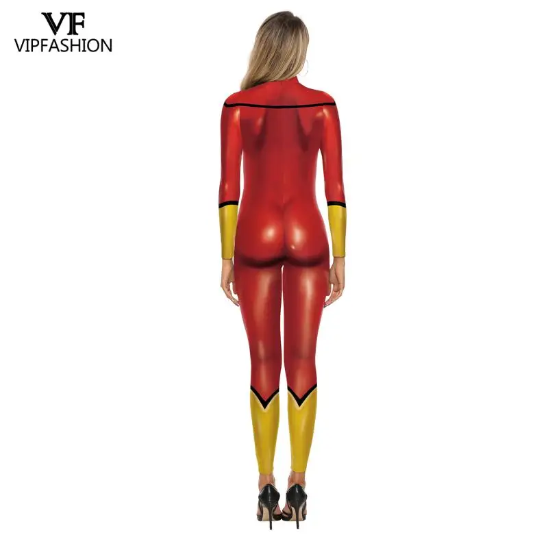 Костюм для косплея Для Взрослых VIP Модный комбинезон с принтом костюм супергероя