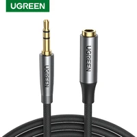 ugreen audio auxiliary stereo extension audio cable 3 5mm aux jack male to female cord for phones headphones speakers tablets pc