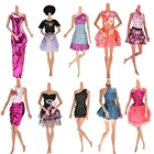 Одежда для куклы, модное вечернее платье, наряд ручной работы, подходит для куклы Барби 11,8 дюйма, кукла Blythe 16 BJD, игрушки для девочек, аксессуары для кукол