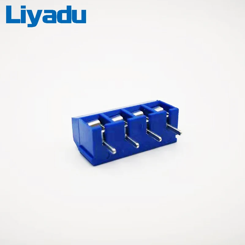 10 шт./лот KF301-4P Сращивание винт тип PCB расстояние 5 0 Разъем терминалы терминал