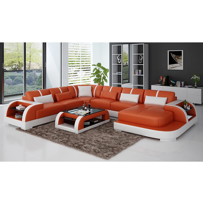 Диван из натуральной кожи | Мебель