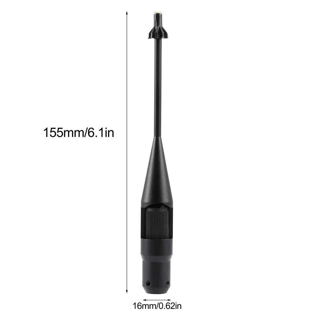 

635-655nm Windage Elevation Adjustable Red Laser Boresighter Bore Sighter Kit For Hunting .17 To .78 Caliber Hunting Hand Gun