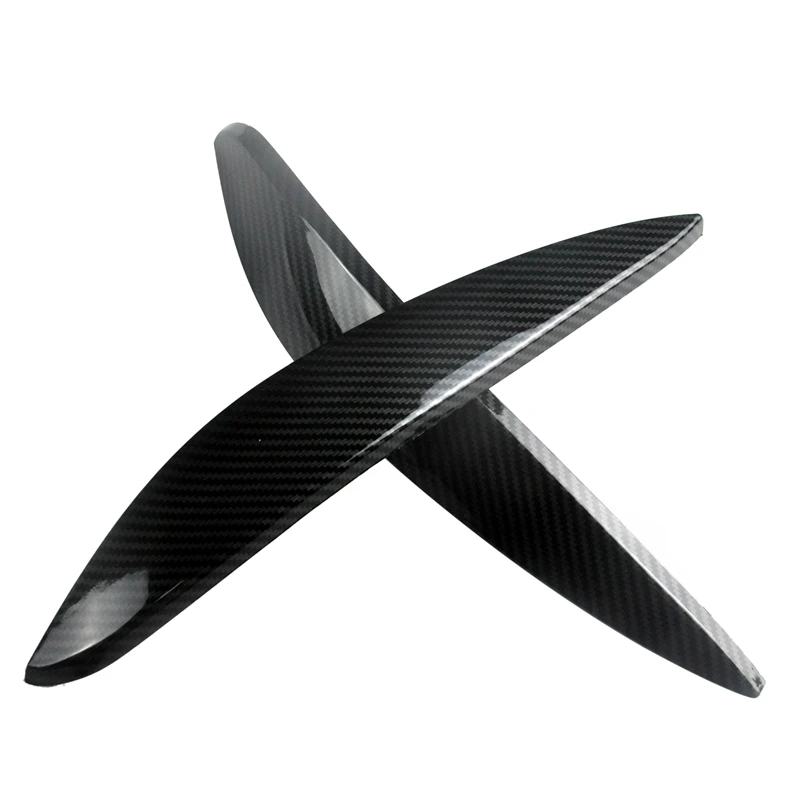 Передние фары из углеродного волокна наклейка на веко для бровей Обложка Mercedes Benz