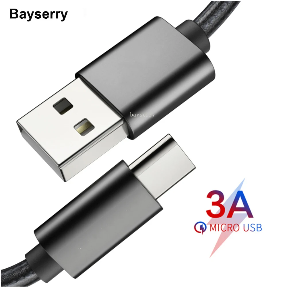 

Bayserry USB Type C Cable for Samsung S21 S20 Fast Charge Mobile Phone USB C Cable for Xiaomi Mi 11 Redmi Note 9 8 Pro Charging