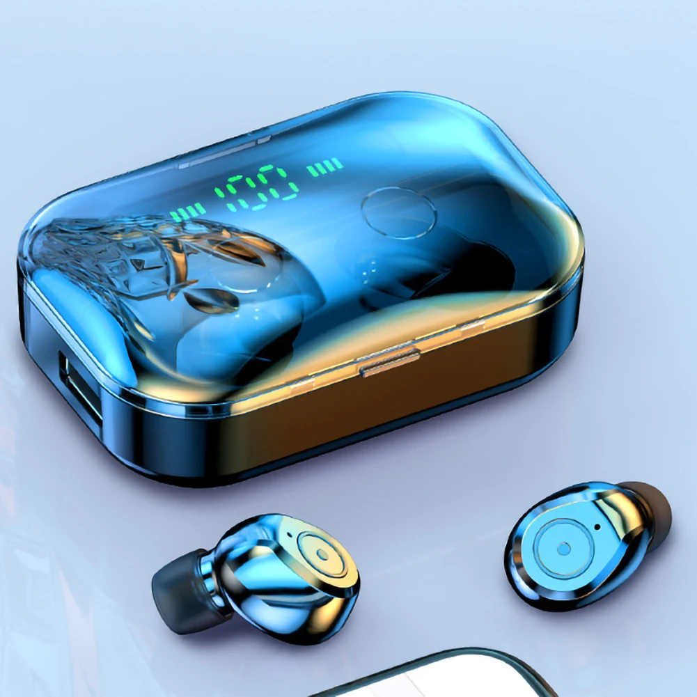 Erilles Мини bluetooth наушники беспроводные стерео гарнитура зарядка коробка дисплей