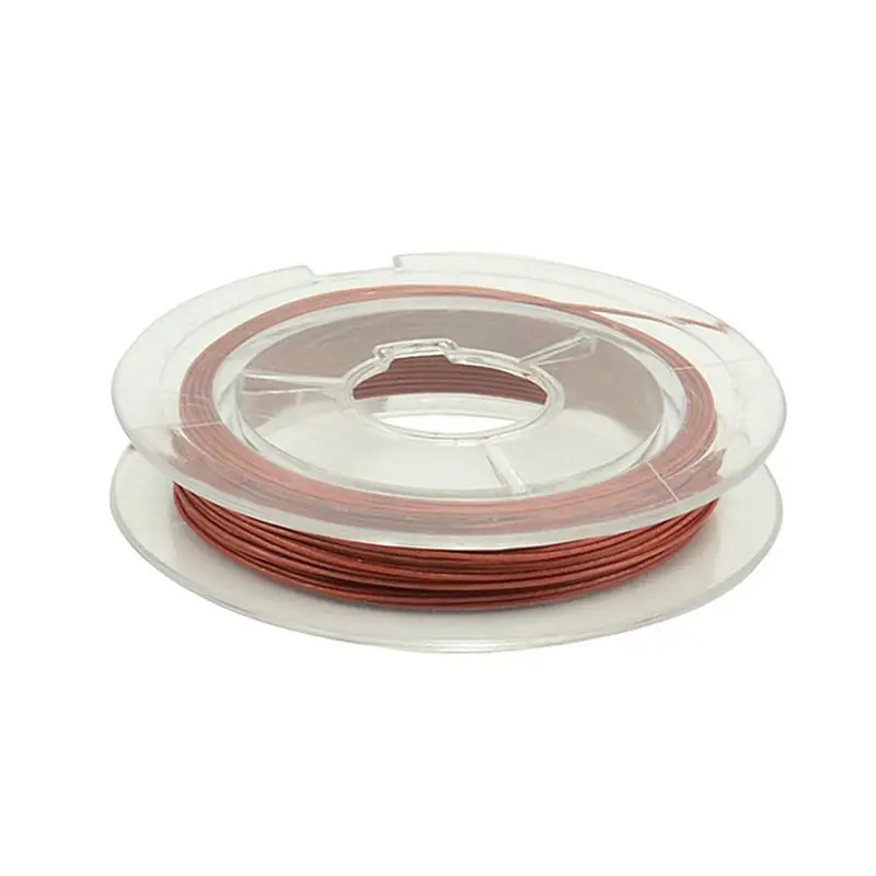 100M(10Roll) Mixed Colour Tiger Tail Beading Cord Wire 0.38mm 0.45MM | Дом и сад