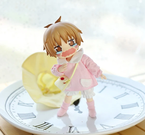 

D01-P740 Doll handmade clothes 1/12 1/8 ob11 GSC MSD SSDF SD doll Accessories Kindergarten suit