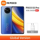 Камера POCO X3 Pro глобальная версия, 8 ГБ ОЗУ, 256 Гб ПЗУ, Snapdragon 860, мобильный телефон, NFC, 120 Гц, Dot Display, 5160 мА  ч, 33 Вт, быстрая зарядка, Quad AI