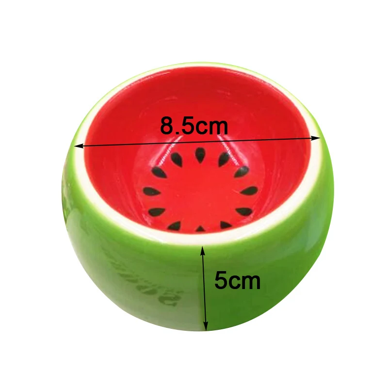 Полукупольная керамическая миска для маленьких домашних животных чтобы не