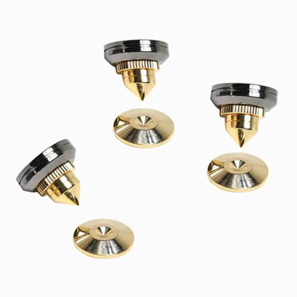 Позолоченный DIY динамик подвеска булавка усилитель звуковая Ножка Подставка для