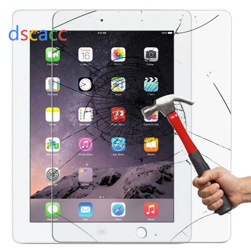 Dscacc для нового ipad pro 2018 12 9/11/10.5/12.9 mini 2 3 4 защитное закаленное стекло экрана в