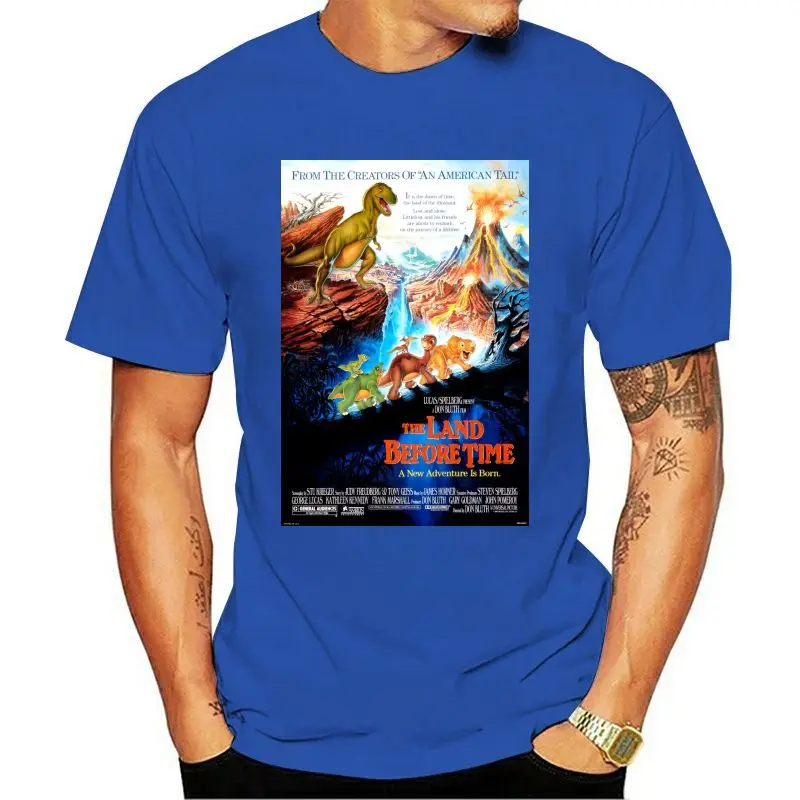 

Brand Black Tee Shirts Online Cheapest The Land Before Time T Shirt Bluray Dvd Poster Tee Small Medium Large Xl Fashion Cool