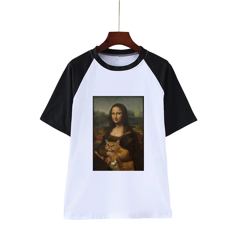 

The idea wacky van gogh painting cultivate one's morality show thin joker T-shirt frock