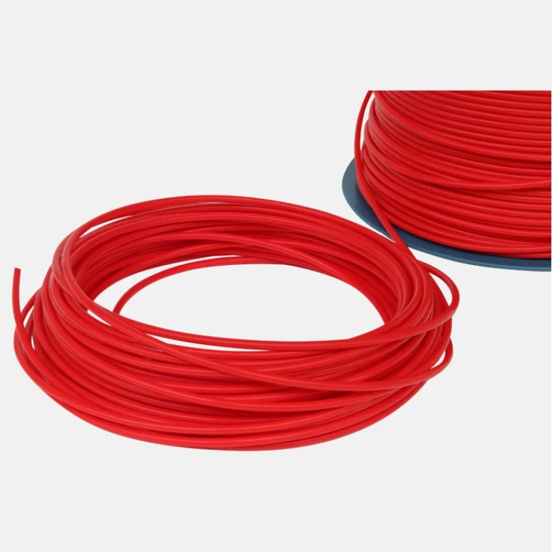 11L 2.41mm x 2.81mm PTFE Tube F46 Insulated Capillary Heat Protector Transmit Hose Rigid Temperature Corrosion Resistance 150V |