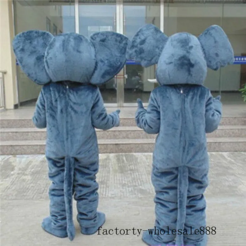 Взрослый маскарадный костюм слона на день рождения карнавальный пушистое платье