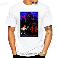 new hot 2021 summer men t shirt fashion monkey island videogame arcade 1990 t shirt per uomo e bambino t shirt