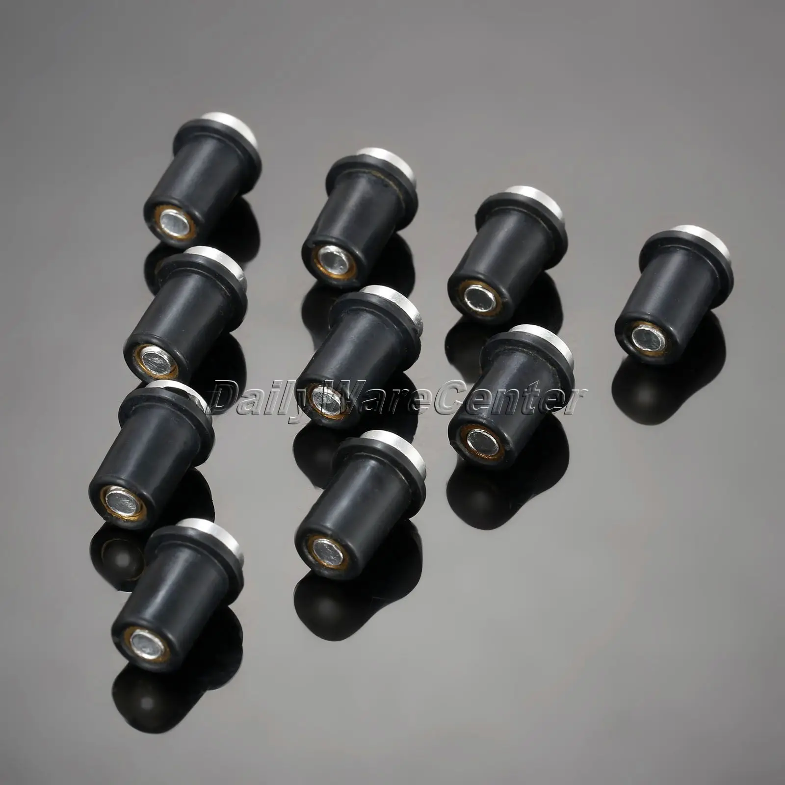 Резиновые гайки для мотоцикла M5 Гайки ветрового стекла лобового латунные окна 5