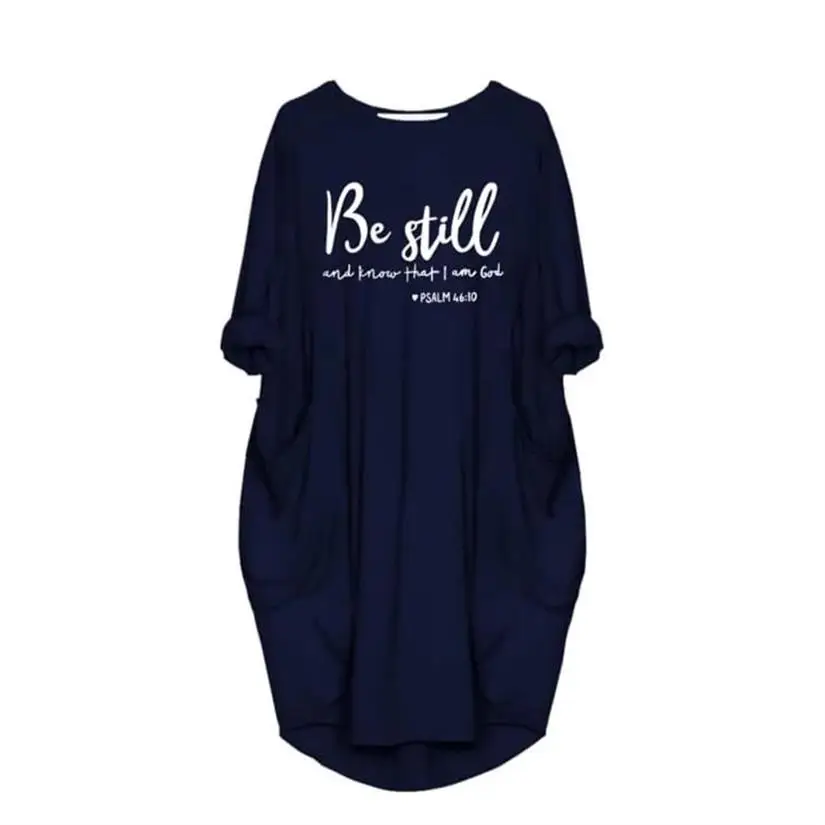 

2021 Fashion Pocket T-Shirt For Women Be Still Letters Cotton T-Shirt Female Harajuku Women Plus Size Cute Funny Tops Cactus