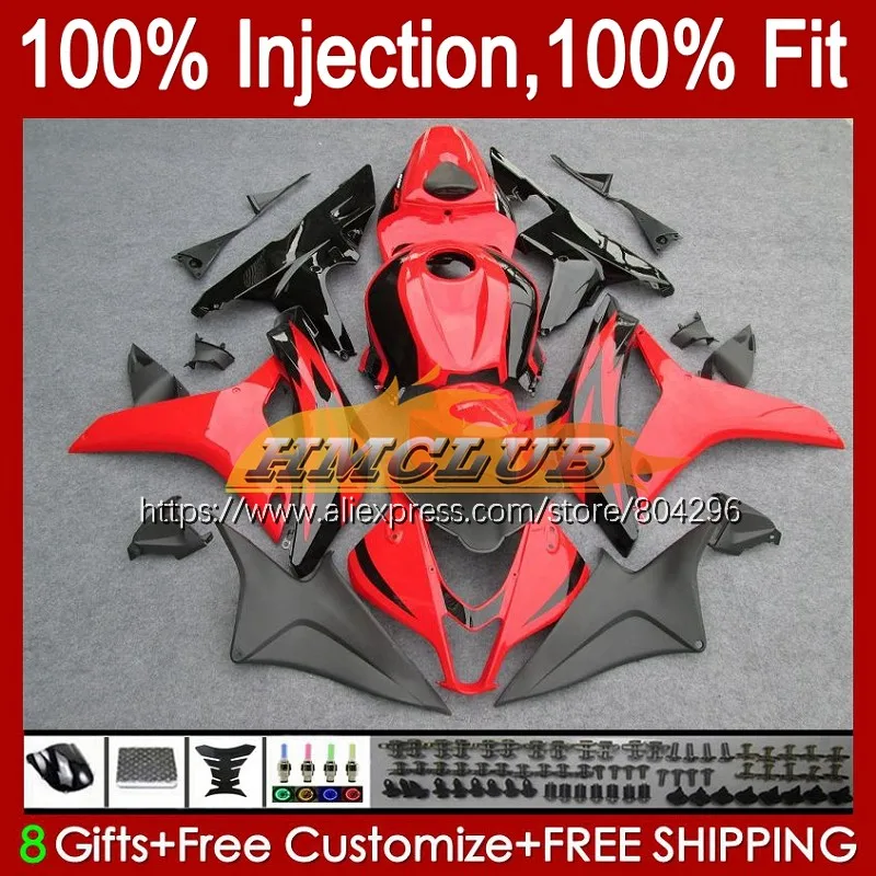 

Инъекция для HONDA CBR600RR CBR 600 CBR600 RR CC 12No.36 CBR600F5 заводской красный CBR 600RR 600F5 F5 07 08 600CC 2007 2008 обтекатель