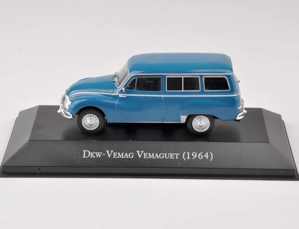 Модель автомобиля 1/43th литья под давлением синий автомобиль режим Dkw-VEMAG VEMAGUET(1964) игрушечные транспортные средства для детей