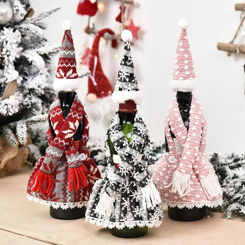 Рождественская юбка шапка шарф оформление детской праздничной вечеринки|Чехлы