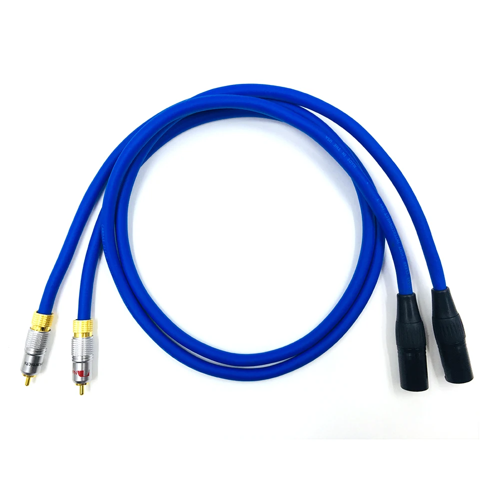 HiFi Cardas 2 RCA штекер к XLR аудио кабель высокого качества двойной двойному