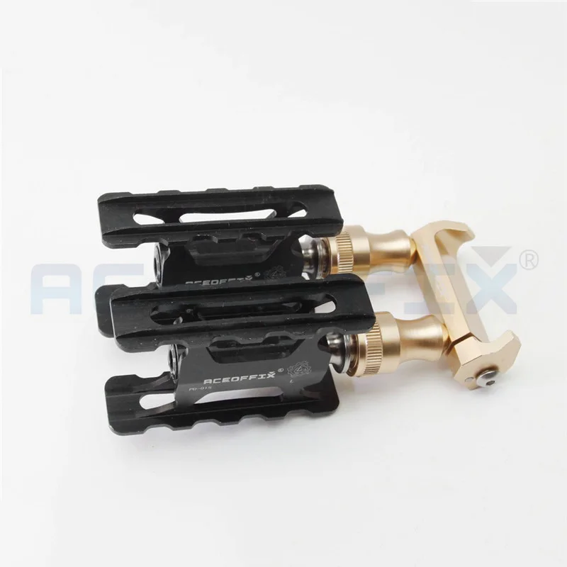 

Aceoffix Pedal Quick Release fit for Brompton Bike Fastener Mount on Saddle Folding Bike Holder For Litepro MKS bike parts