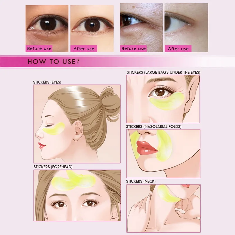 Распродажа! 1 пара витамина С маска для глаз темные круги удаления морщин против