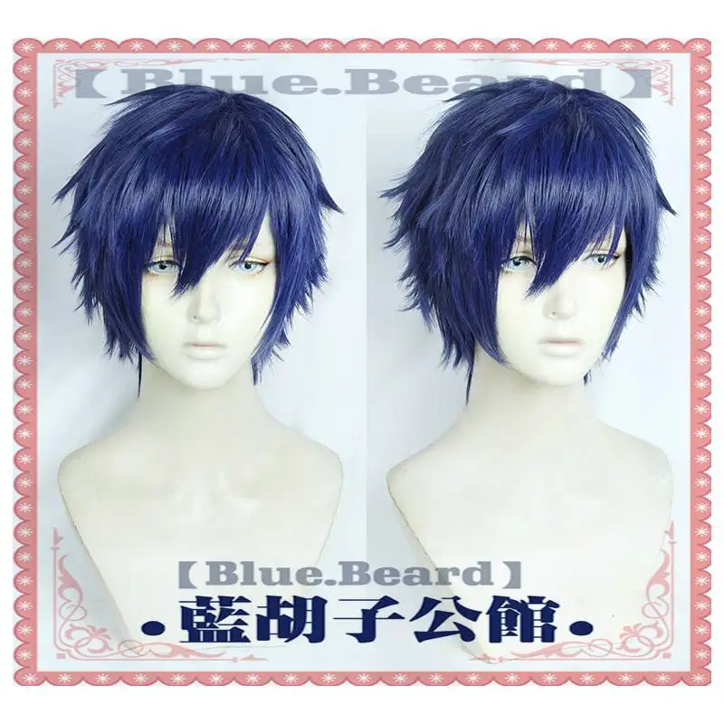 Ensemble Stars Edem сандзанами Jun Косплэй Короткие Голубые синтетический термостойкий