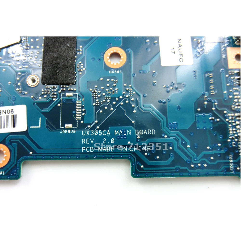 ux305ca m5 6y54 processor 8gb ram mainboard rev 2 0 for asus ux305 ux305c ux305ca zenbook laptop motherboard 100 tested free global shipping