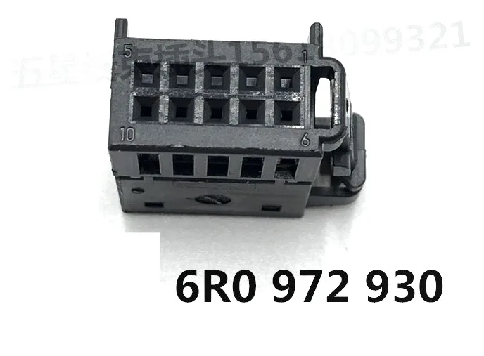 

1pc 6R0 972 930 for Volkswagen Audi rearview mirror seat adjustment parking switch 10hole plug connector 1K0 971 992 Wing