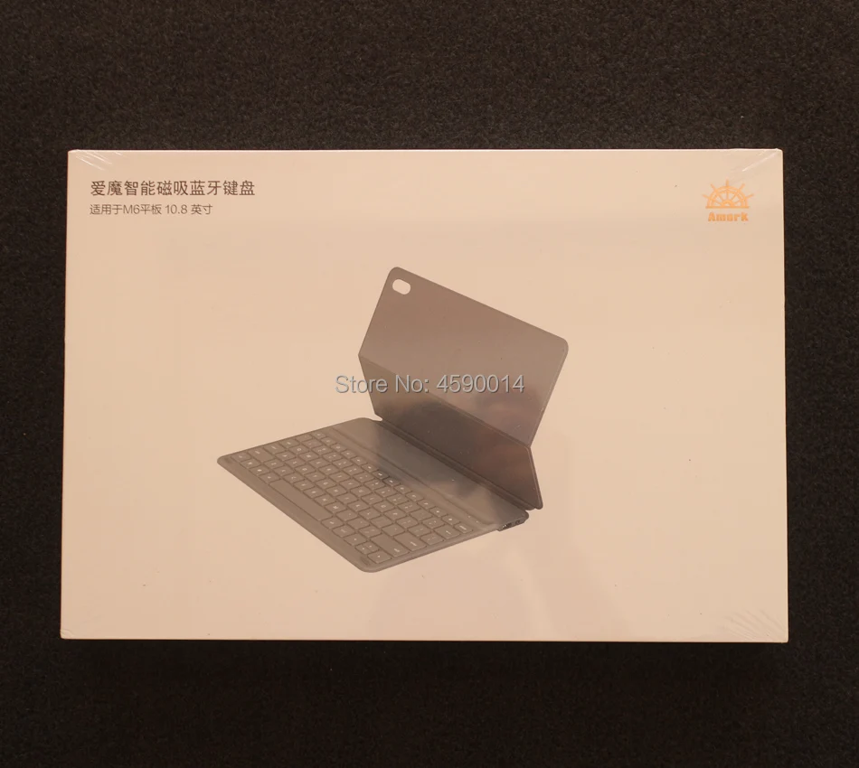 Amork KH1912 huawei MediaPad M6 10,8 чехол с клавиатурой кожаный флип-чехол с многоязычной наклейкой
