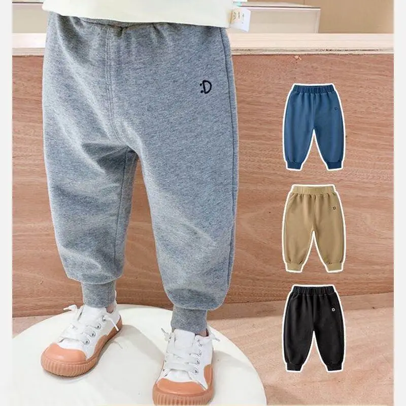 

VIDMID baby boys girls cartoon pants kids children cotton casual pants trousers chilren clothes kids boy trousers pants P713
