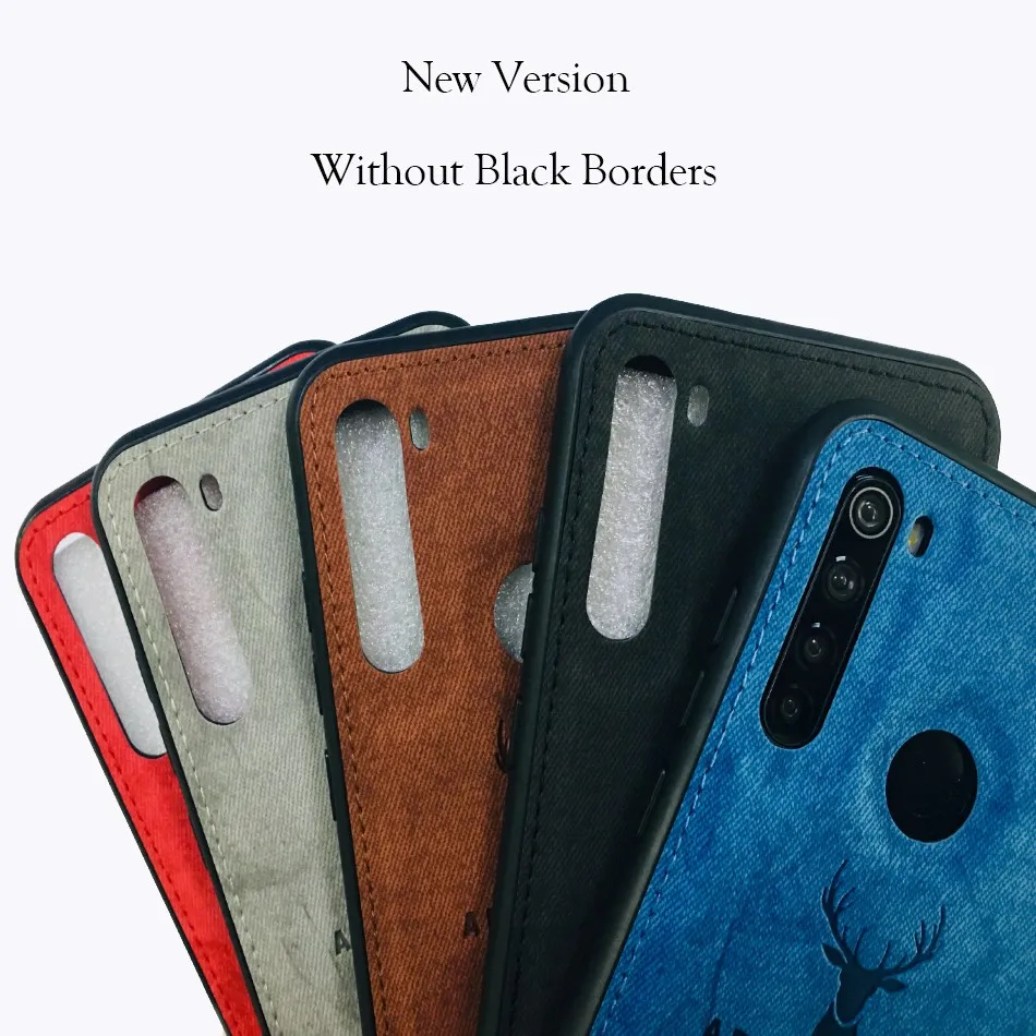 Для Xiaomi Redmi 7 6A 6 Pro/A2 Lite модный тканевый Текстурированный чехол с рисунком лося для