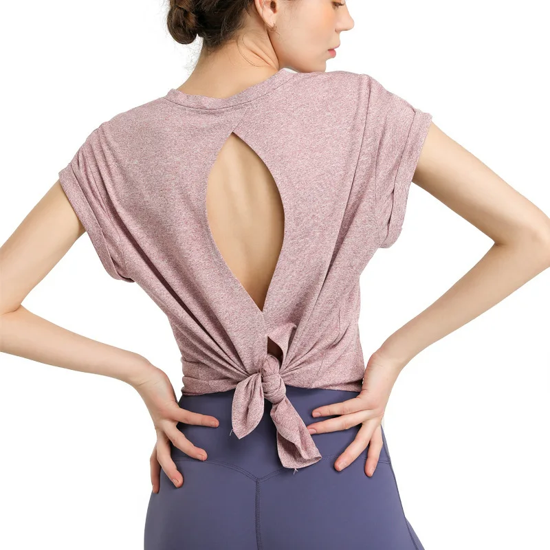 

Yoga Tops Women Back Hollow Gym Shirts Sleeveless Sports Tank Tops Quick Dry Breathable Workout Top Fitness Vest Running Clothes